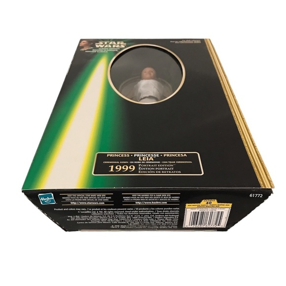 Star Wars Episode IV Classic Princess Leia Ceremonial Gown (1999) Portrait Doll - Picture 9 of 10